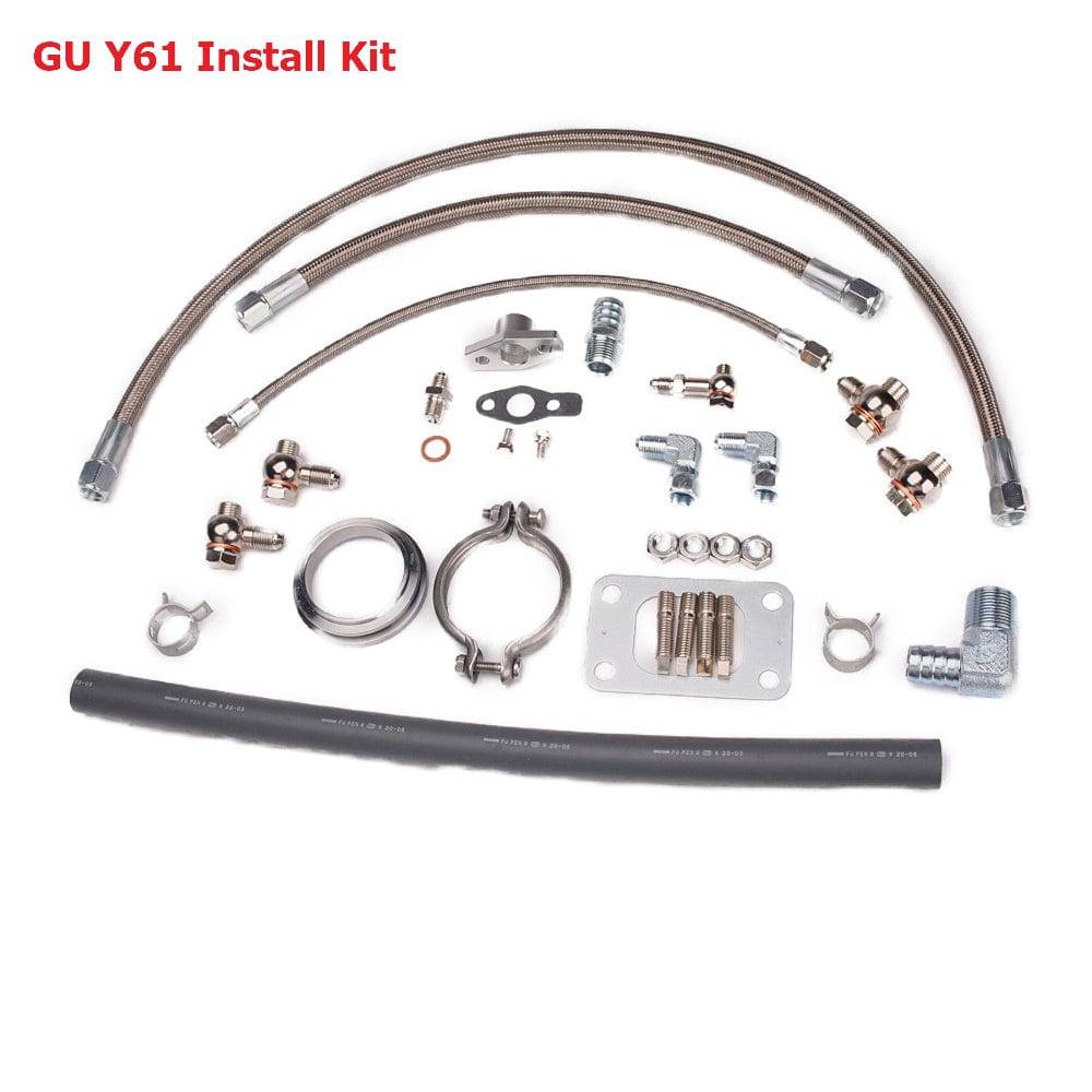 Kinugawa Turbo 3" Anti-Surge TD05H-16G 6cm 2.5" V-Band for Nissan Patrol TD42 Top Mount Water-Cooled 180 Degree - Image 8
