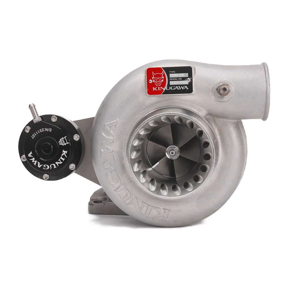 Kinugawa Turbo 3" Anti-Surge TD05H-16G 6cm 2.5" V-Band for Nissan Patrol TD42 Top Mount Water-Cooled 90 Degree