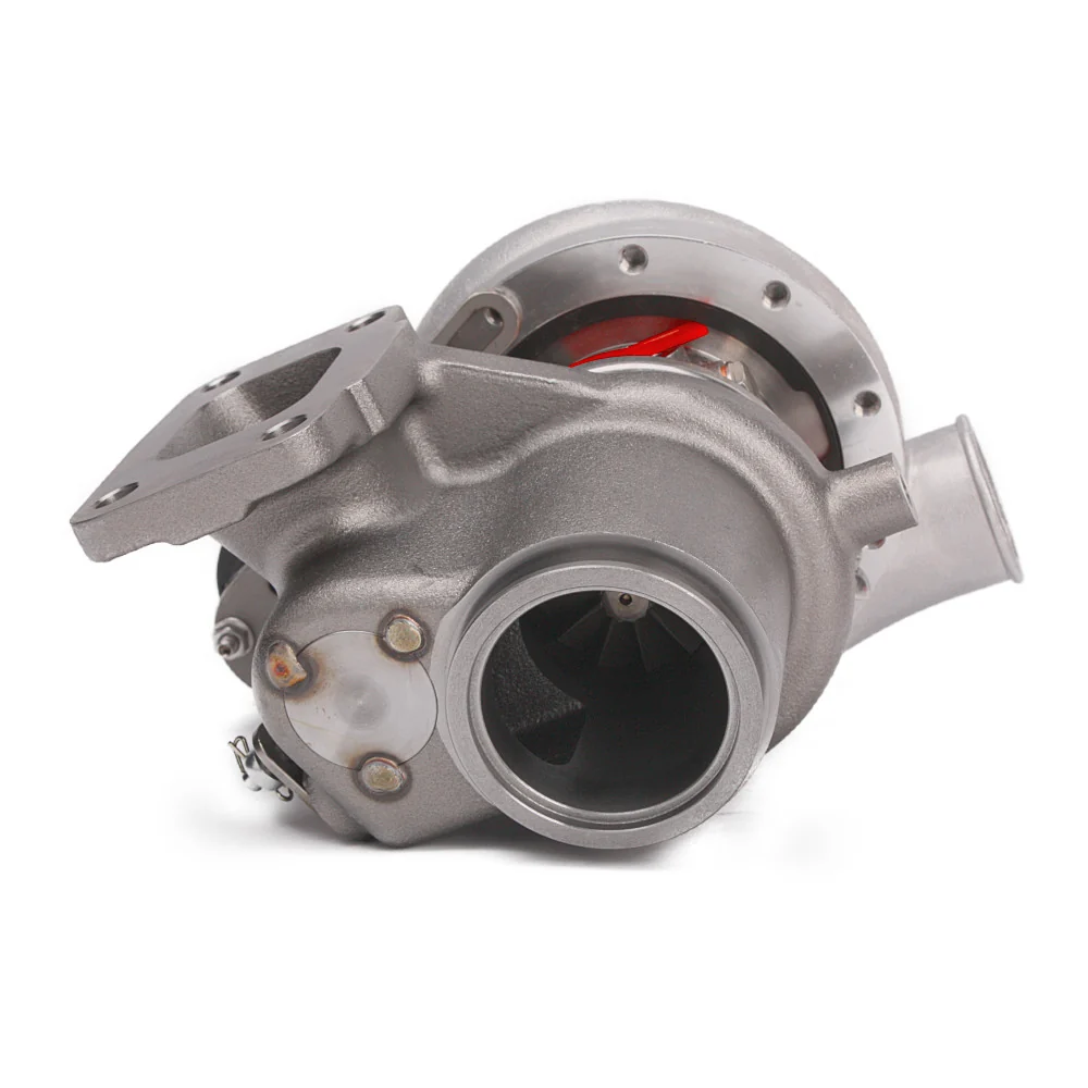 Kinugawa Turbo 3" Anti-Surge TD05H-20G 6cm 2.5" V-Band for Nissan Patrol TD42 Top Mount Oil-Cooled 90 Degree - Image 5