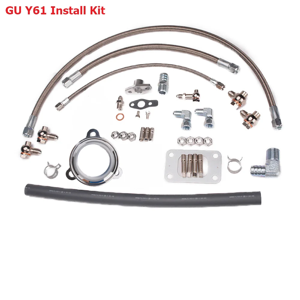 Kinugawa Turbo 3" Anti-Surge TD05H-18G 8cm DTS 3-Bolt 3" V-Band for Nissan Patrol TD42 Low Mount Water-Cooled - Image 8