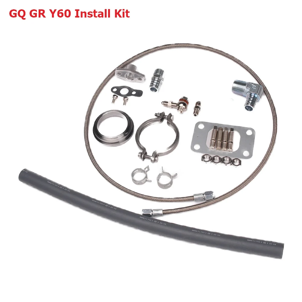Kinugawa Turbo 4" Anti-Surge TD05H-16G 6cm 3" V-Band for Nissan Patrol / Radius High Merge Manifold TD42 Top Mount Oil-Cooled - Image 6