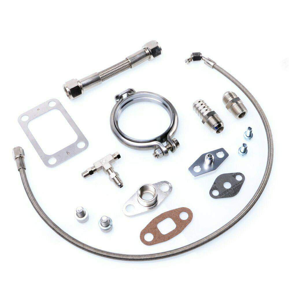 Kinugawa Turbo 4" TE06H-T04R T3 V-Band External Wastegate Oil-Cooled - Image 4