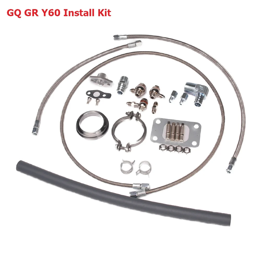 Kinugawa Turbo Ball Bearing 3" Anti-Surge TD05H-20G 6cm 2.5" V-Band for Nissan Patrol TD42 Top Mount Water-Cooled 90 Degree - Image 7