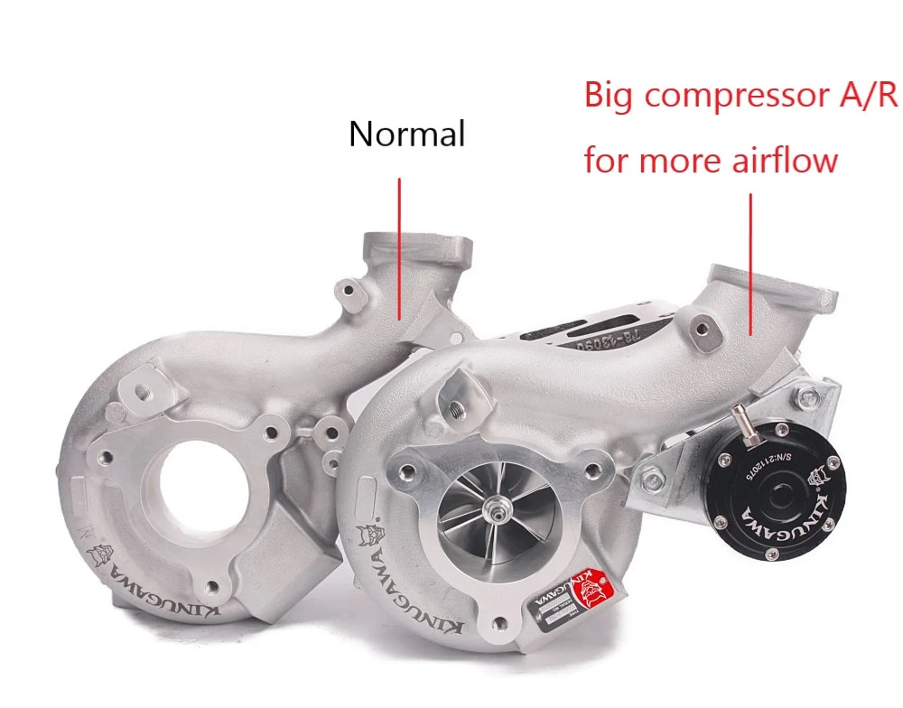 Kinugawa Turbo Ball Bearing TD06H-18K for Mitsubishi 4B11T Lancer EVO 10 X RS GSR GST SE Ralliart - Image 7