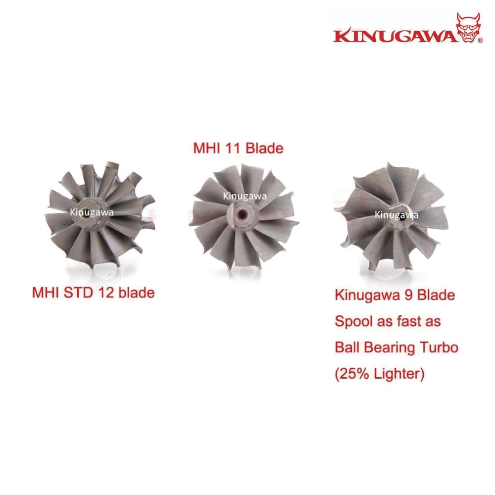 Kinugawa Turbo TD04-12T 3-Bolt Upgrade for Mitsubishi 4D56T 2.5L Pajero Delica Triton - Image 7